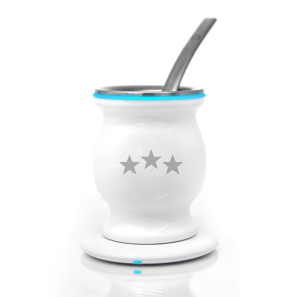 Mate Eléctrico Led Celeste