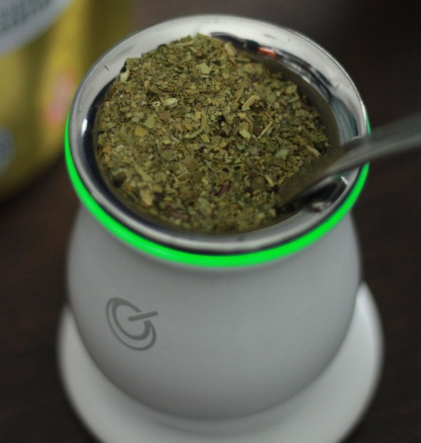 Mate Eléctrico con Yerba Mate Evergreen