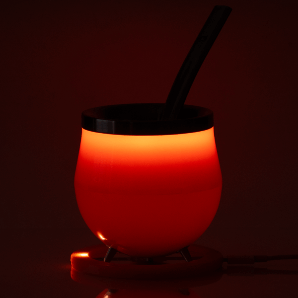 Mate Eléctrico Trípode Naranja