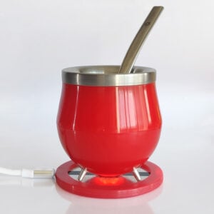 Mate Eléctrico trípode rojo