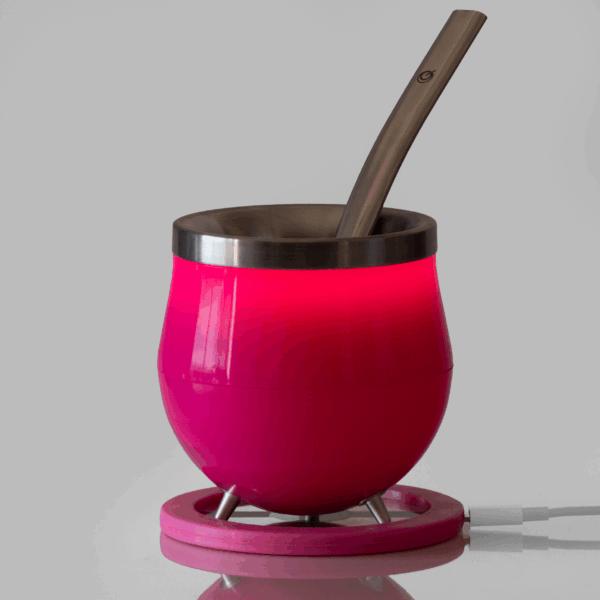 MateEléctrico trípode Magenta