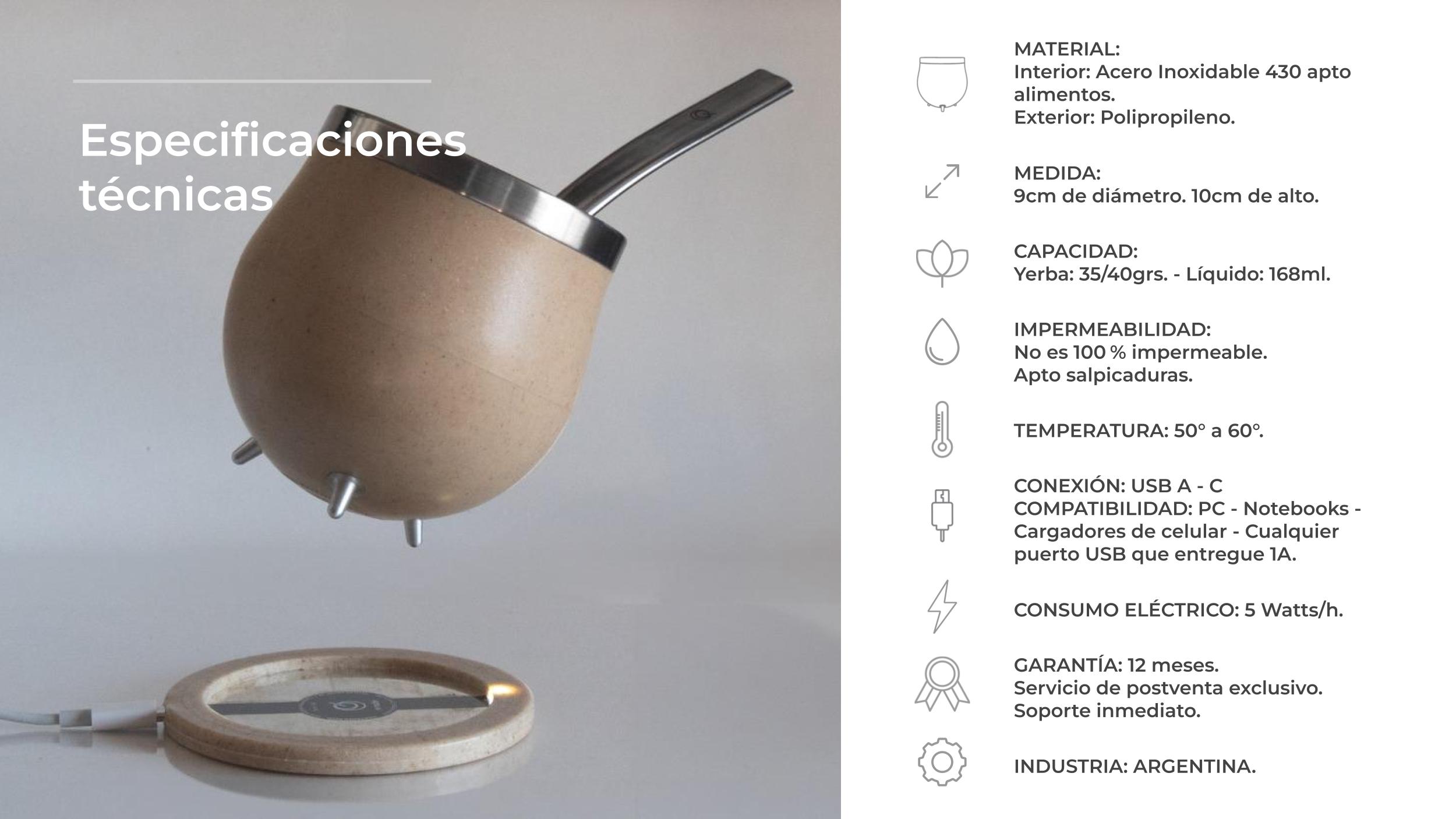 Mate Eléctrico Trípode